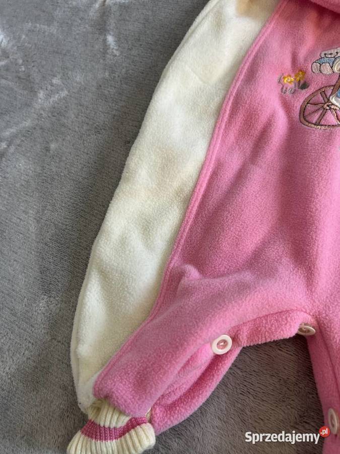 Pajacyk body dziecięce różowe Jasło sprzedam