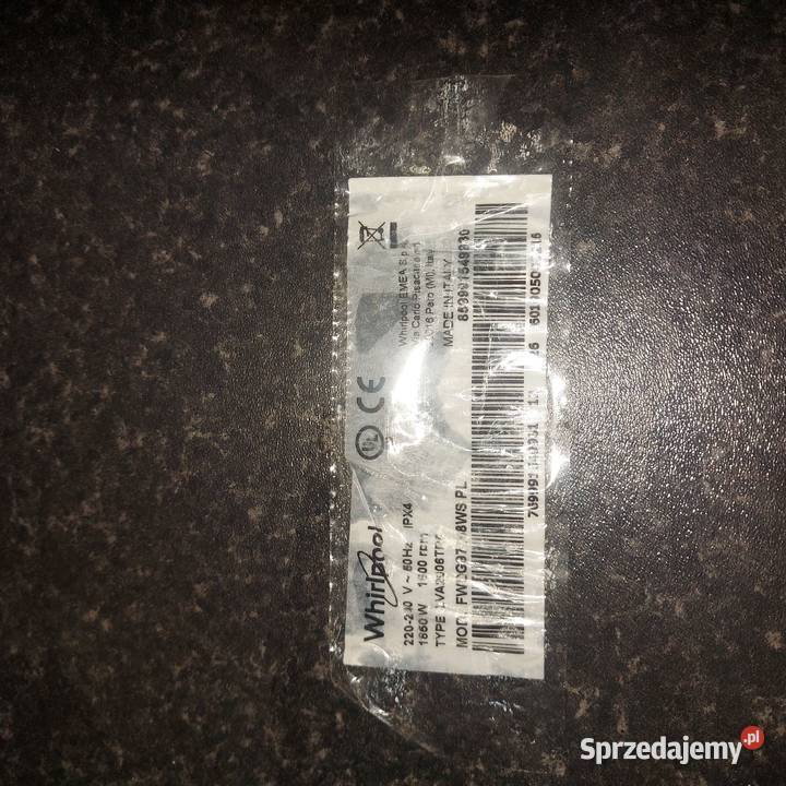 Pralka Suszarka Whirlpool kompletne drzwi opolskie Tarnów Opolski sprzedam