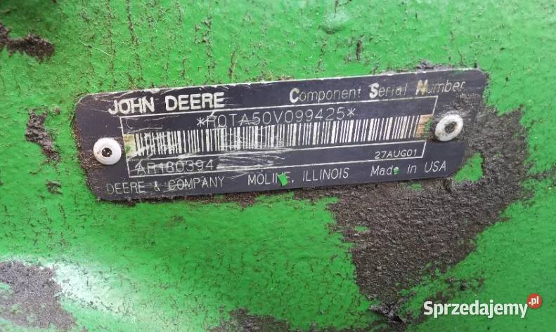 Tylny most John Deere 6910 6920 AutoPower wielkopolskie Grodzisk Wielkopolski