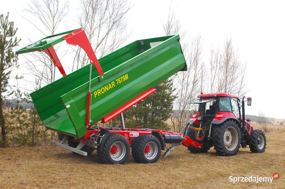 Przyczepa rolnicza skorupowa tandem Pronar Rogóźno sprzedam