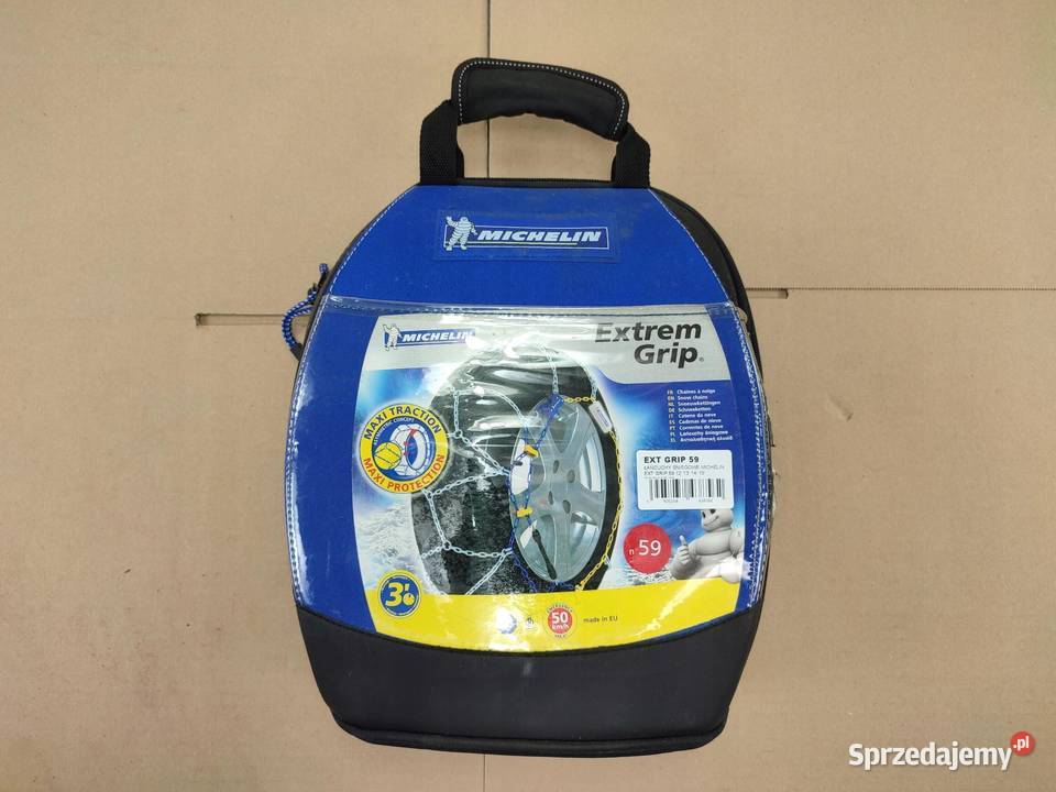ŁAŃCUCHY ŚNIEGOWE 1 PARA MICHELIN EXTREM GRIP 59 lubelskie