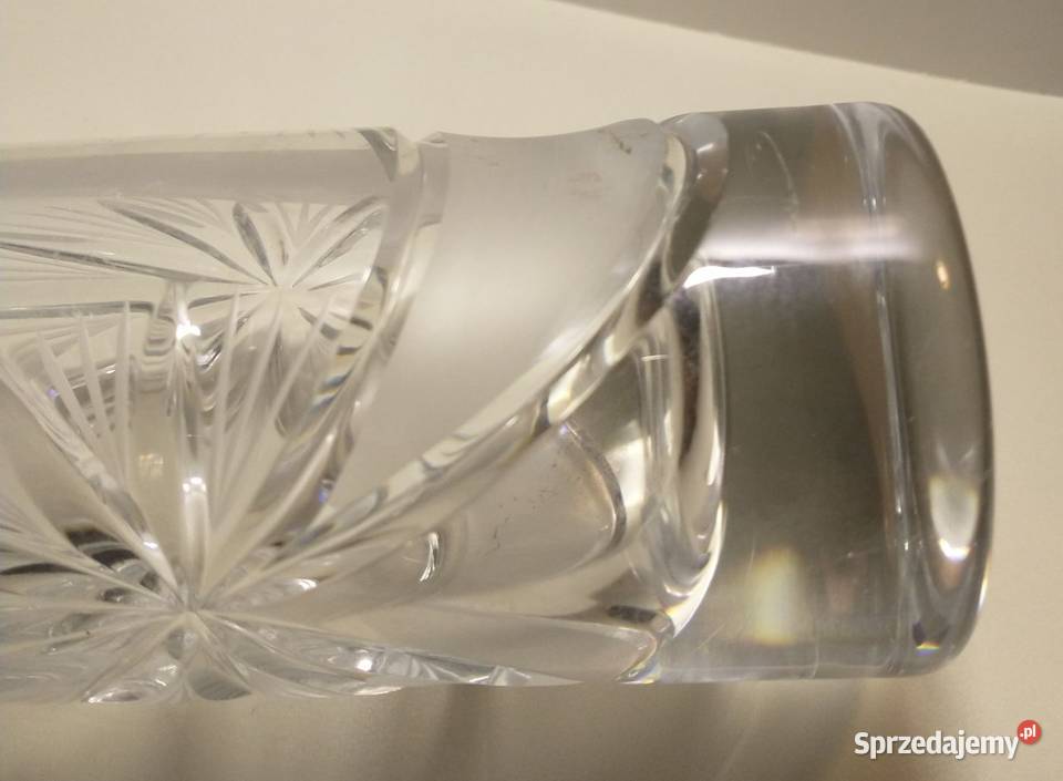 Szklanaka kryształowa czeska Bohemia Wyposażenie wnętrz wielkopolskie Krotoszyn