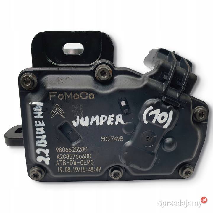 PRZEPUSTNICA Citroen Jumper 22 BlueHDI osobowe