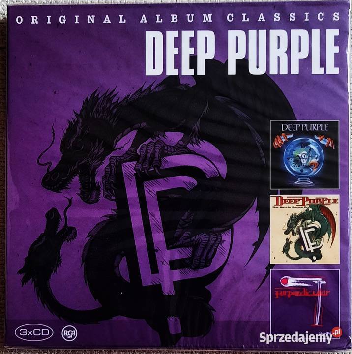 3 X CD Zestaw Zespołu Hard Rocka KROKUS Katowice