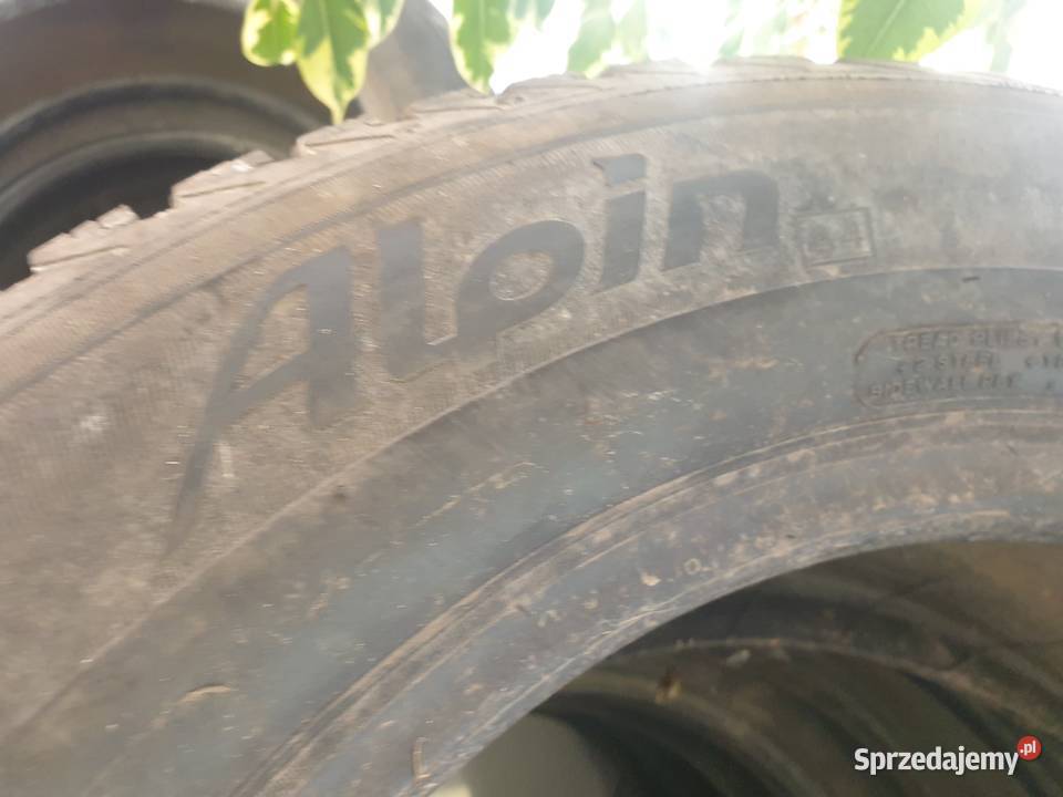 Opona Michelin Alpin zima 22555R16 2 warmińsko-mazurskie Dobre Miasto sprzedam