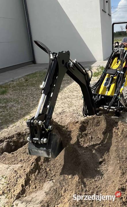 Miniładowarka Tur Poland ogrodnika Skid Steer Dobrzykowice