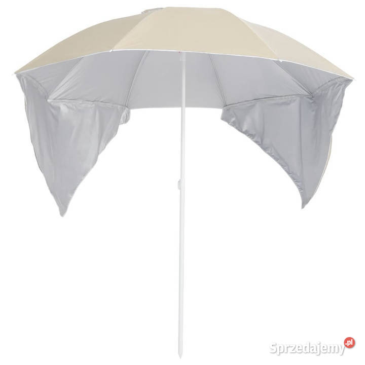 Parasol plażowy ze ściankami bocznymi piaskowy Warszawa