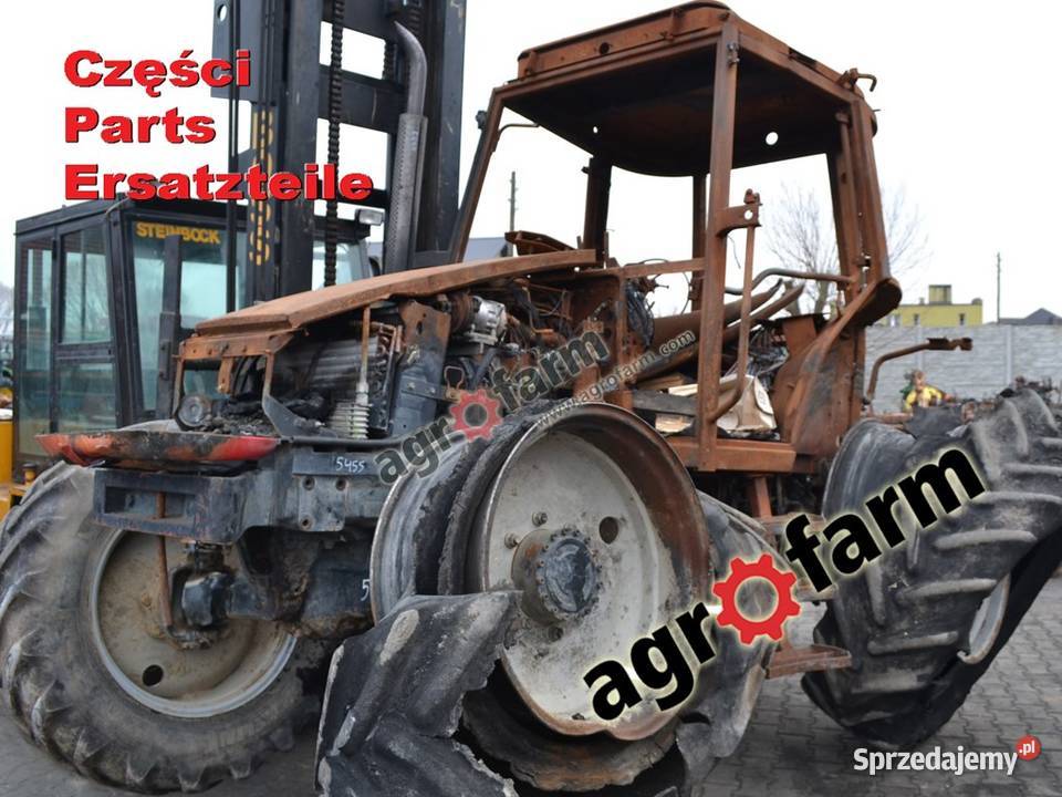 Massey Ferguson 5455 części skrzynia biegów oś Byków