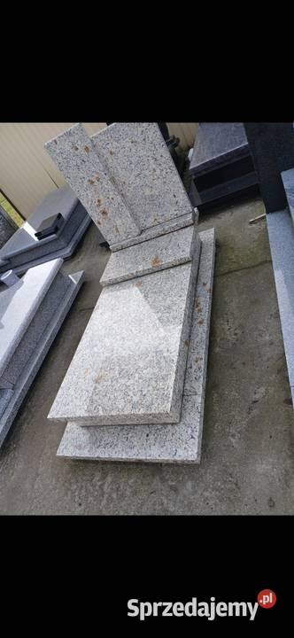 Pomnik granitowy Samoa wymiary pomnika 180x80xcm Golina