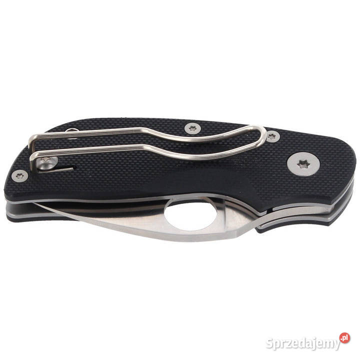 Nóż składany Spyderco Chicago G10 Black Plain mazowieckie Warszawa sprzedam