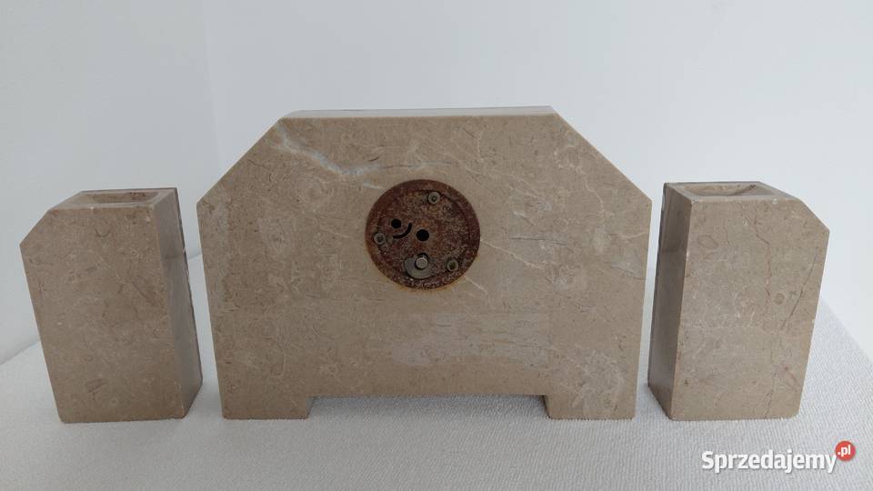 Zegar Kominkowy Francja Antyki, Sztuka, Kolekcje małopolskie Krzykawa