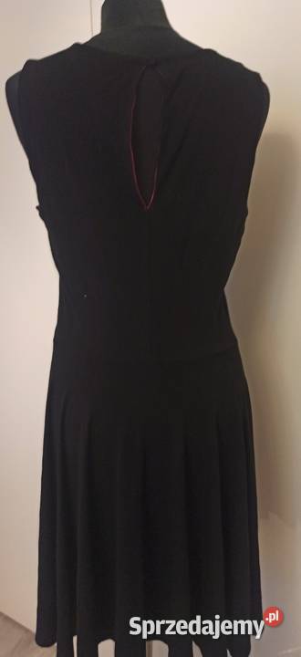 czarna bawełniana sukienka sprzedam