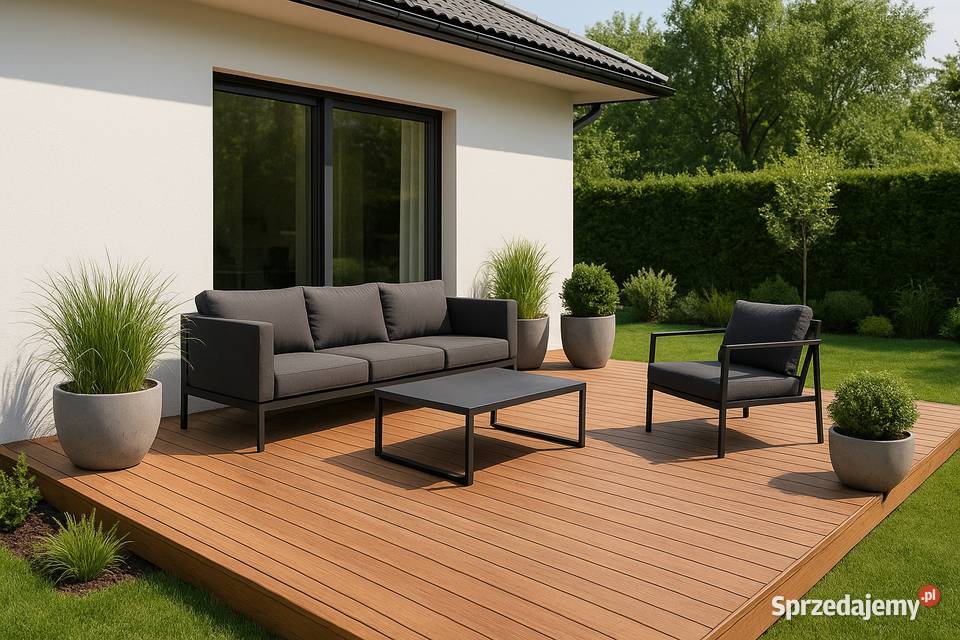 Tarasy drewniane Ogrody Łódź