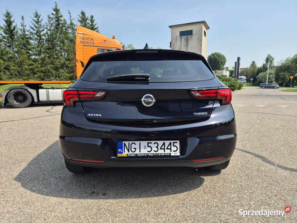 Opel Astra K 20152021 serwisowany w ASO Giżycko