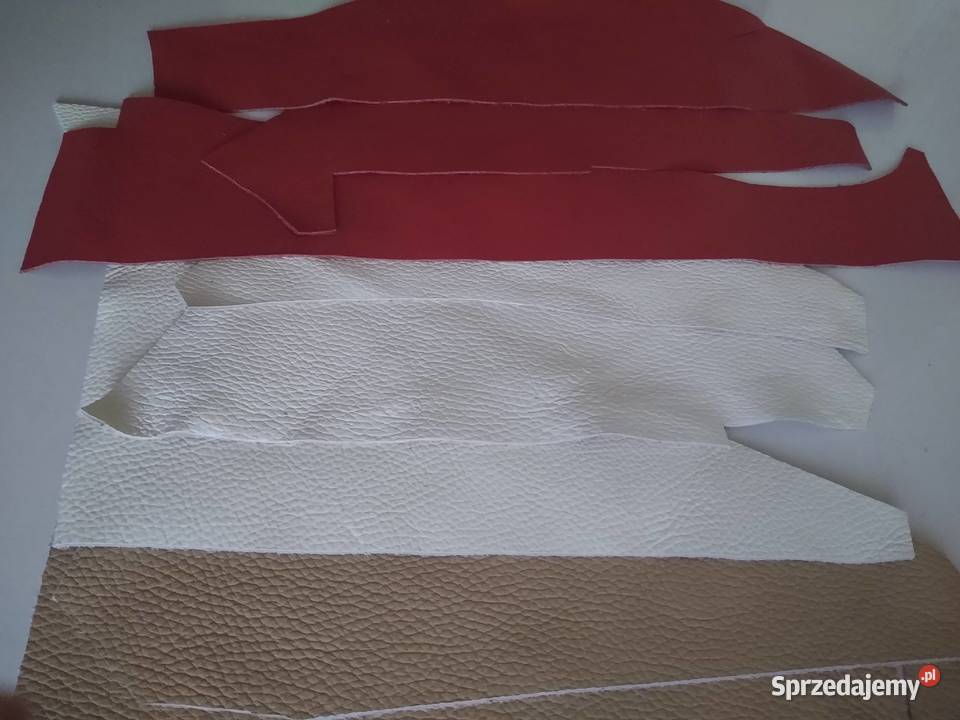 Skóra 240 g Licowa Włoska średnie i małe kawałki Gdańsk