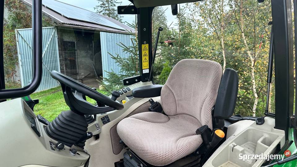 John Deere 4049 Tuz 2014 stan 1600 mtg Pneumatyczne siedzenie Ciągniki Gdańsk