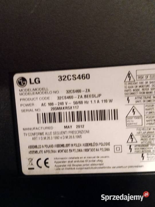 Telewizor LG 32 całe pilot Seroczyn