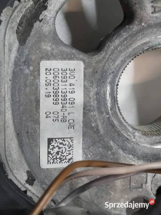 KIEROWNICA SKÓRZANA MULTIFUNKCJA Skoda Superb Rok produkcji 2018 świętokrzyskie