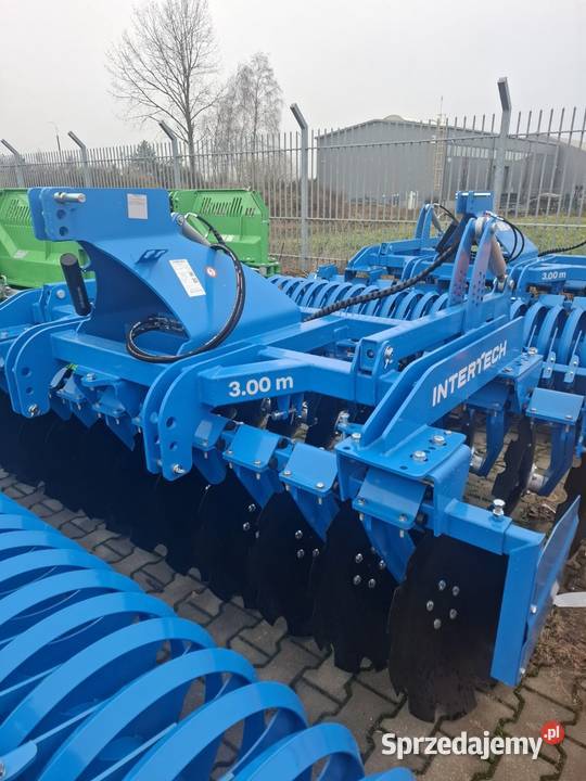 Brona talerzowa ciężka INTERTECH 30m mocna el nieuszkodzony Płock