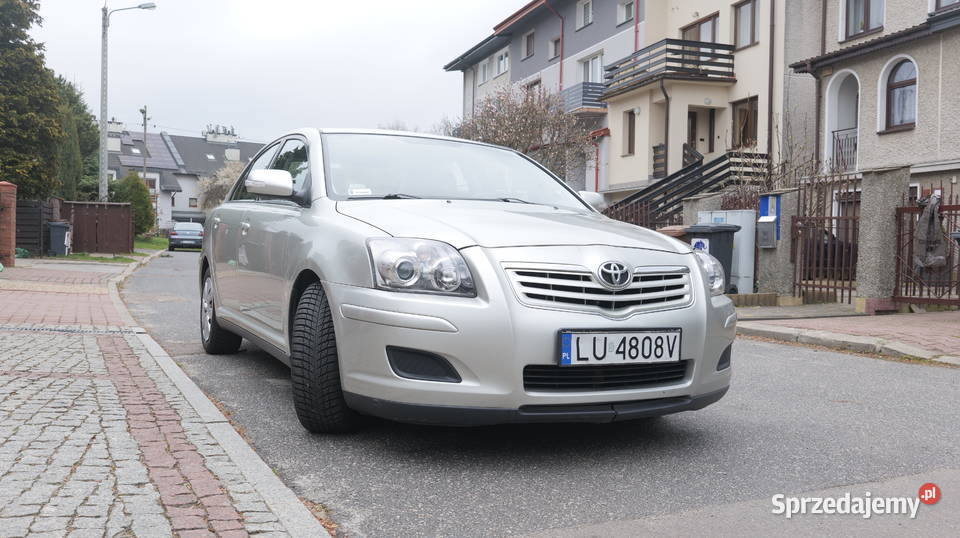 Toyota Avensis 2008 r Sedan Lublin