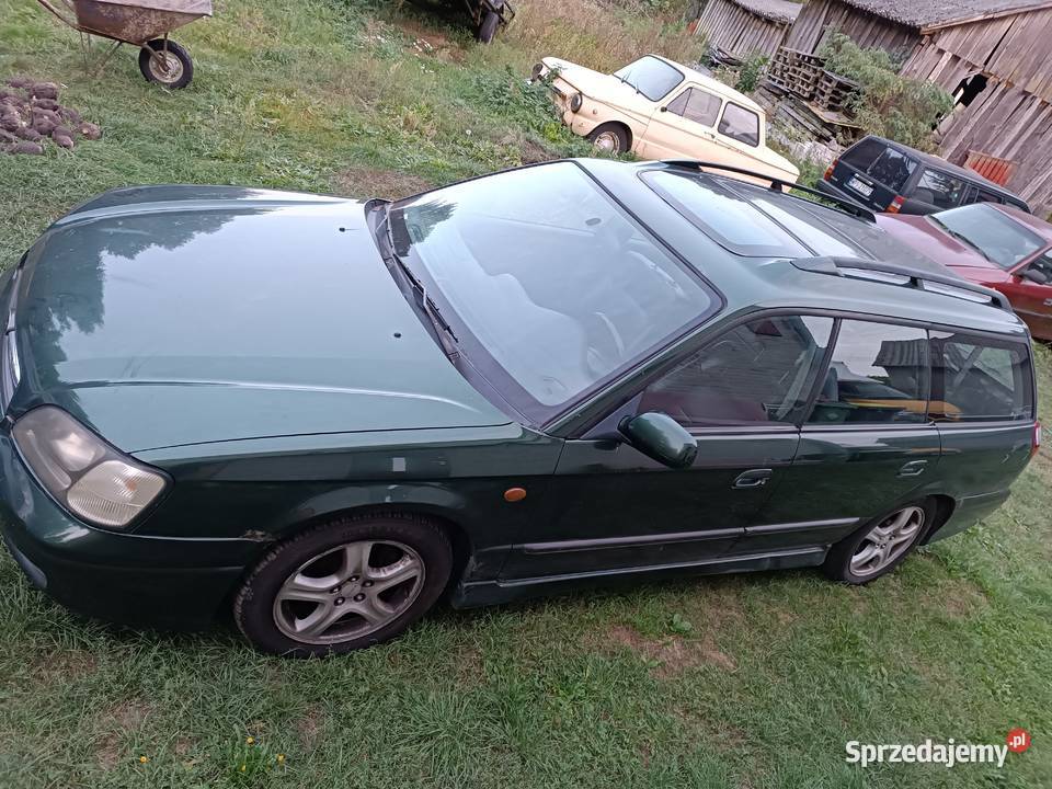 Subaru Legacy 25 automat skóra uszkodzony Osieck sprzedam