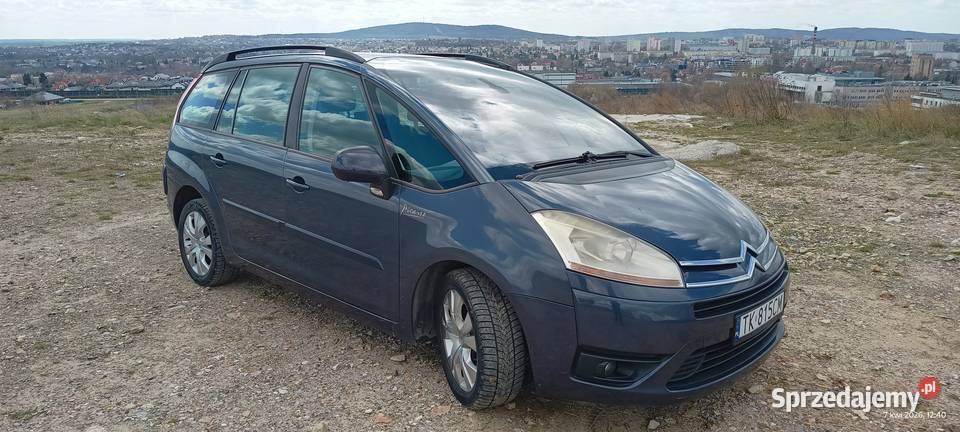 Citron C4 Grand Picasso 20 140 benzyna gaz LPG poduszka powietrzna Kielce
