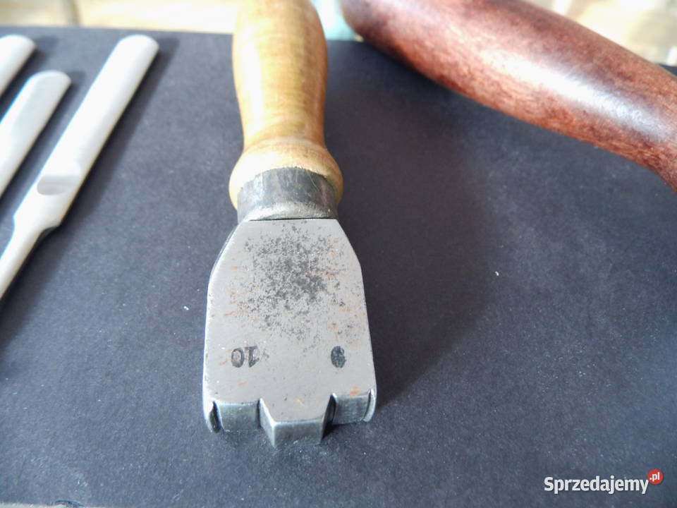 Oporządzenie skórzane Skóra Zestaw narzędzi 4 wielkopolskie Radzewice