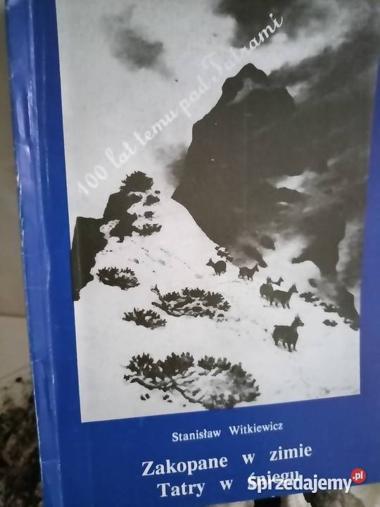 Zakopane w zimie książki Witkiewicz księgarnia literatura piękna - proza polska Proza i poezja Warszawa