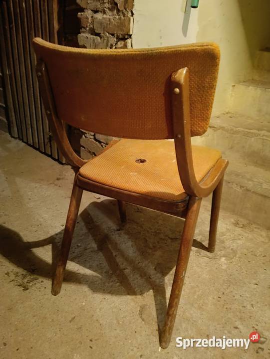 Krzesło skoczek PRL Głuchłaskie fabryki mebli Kraków