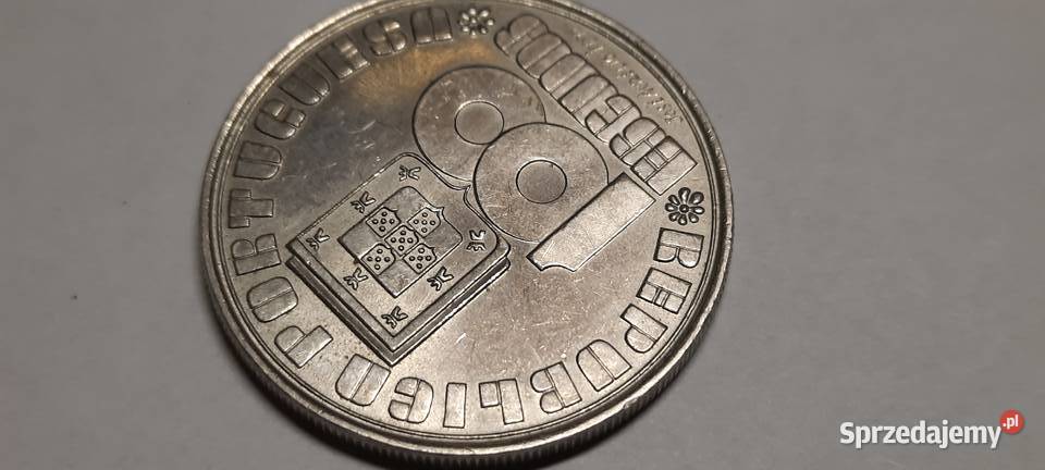 MONETA Portugalia 100 eskudos 1985 Warszawa