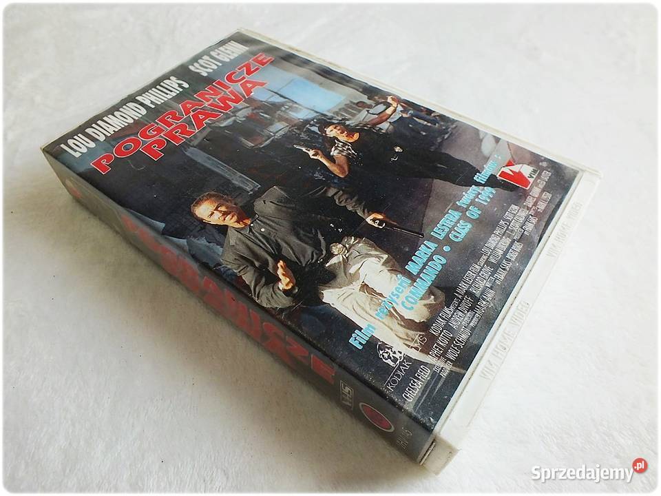 Kaseta VHS Pogranicze Prawa Film na Video 1 płyta lubuskie Żary
