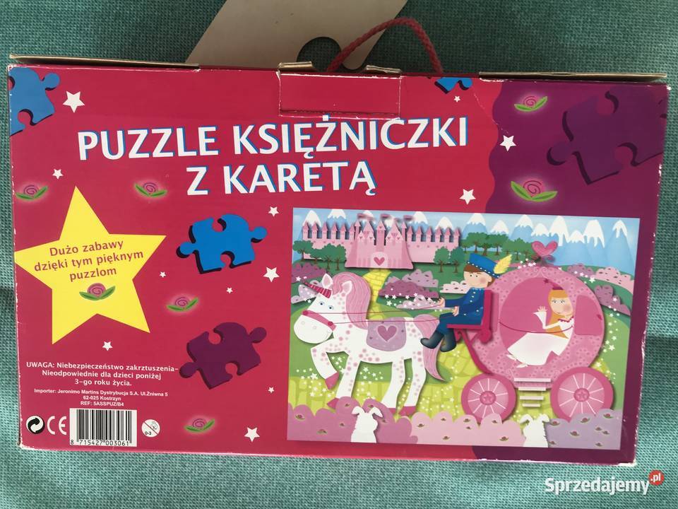 Puzzle księżniczki z karetą opolskie Opole