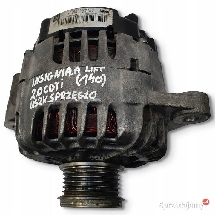 ALTERNATOR Opel Zafira C Astra J Insignia 20 osobowe Chełm sprzedam