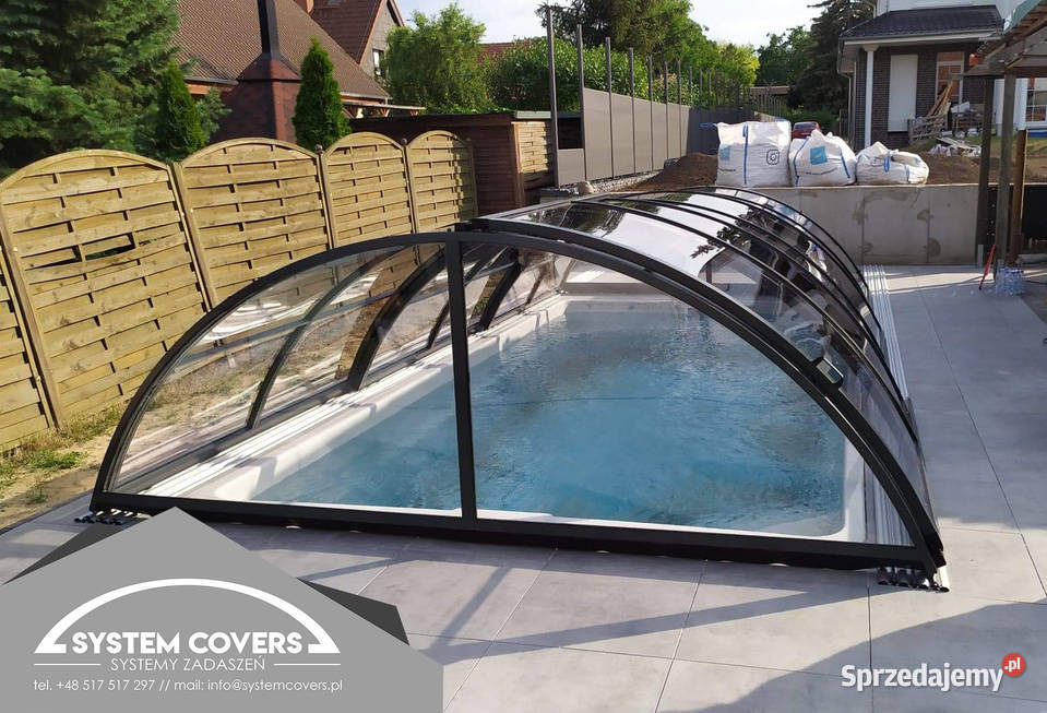 Zadaszenie basenowe basenu 360 x 860 x 120 mazowieckie