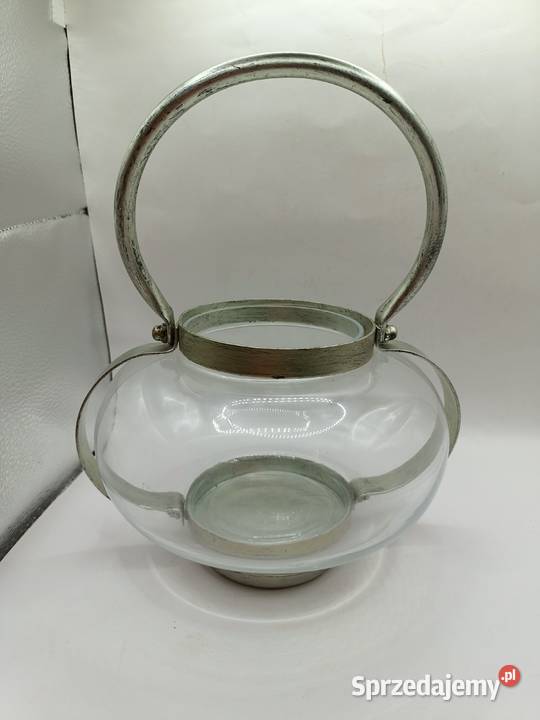 Dekoracja ogrodowa lampion szklany z metalem Zamość sprzedam