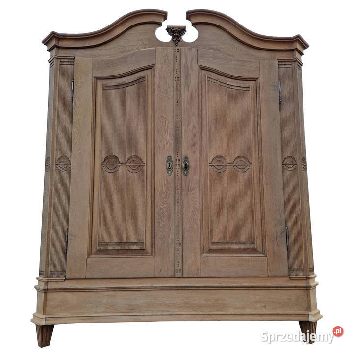 SZAFA BAROKOWA OCZYSZCZONA zachodniopomorskie Szczecin