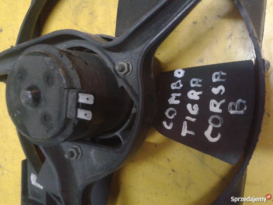 Opel ComboTigra ACorsa B wentylator chłodnicy Układ chłodzenia Piotrków Trybunalski