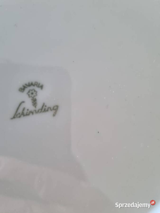 Talerz Porcelanowy Bavaria wielkopolskie Wola Podłężna