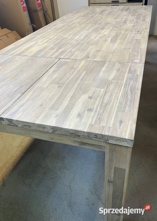 ROZKŁADANY STÓŁ A LA CARTE 200X100 DREWNIANY