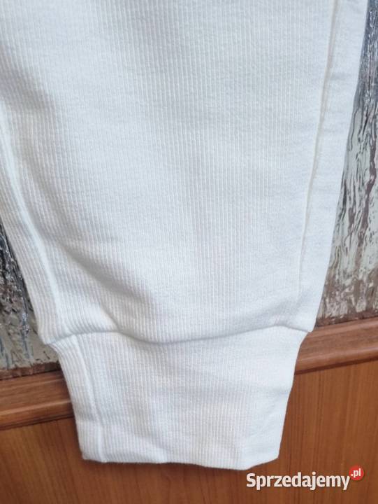 Spodnie dresowe MEGI rozmiar LXL kremowe w Odzież damska lubelskie Lublin