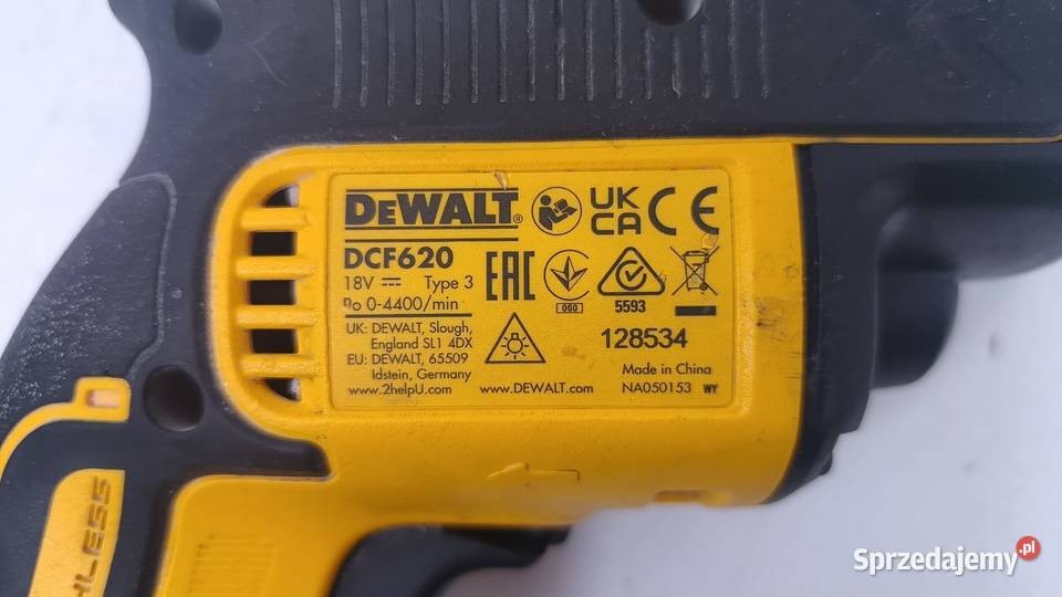 Wkrętarka do płyt GK DeWalt 18V Wiertarki i wkrętarki Katowice