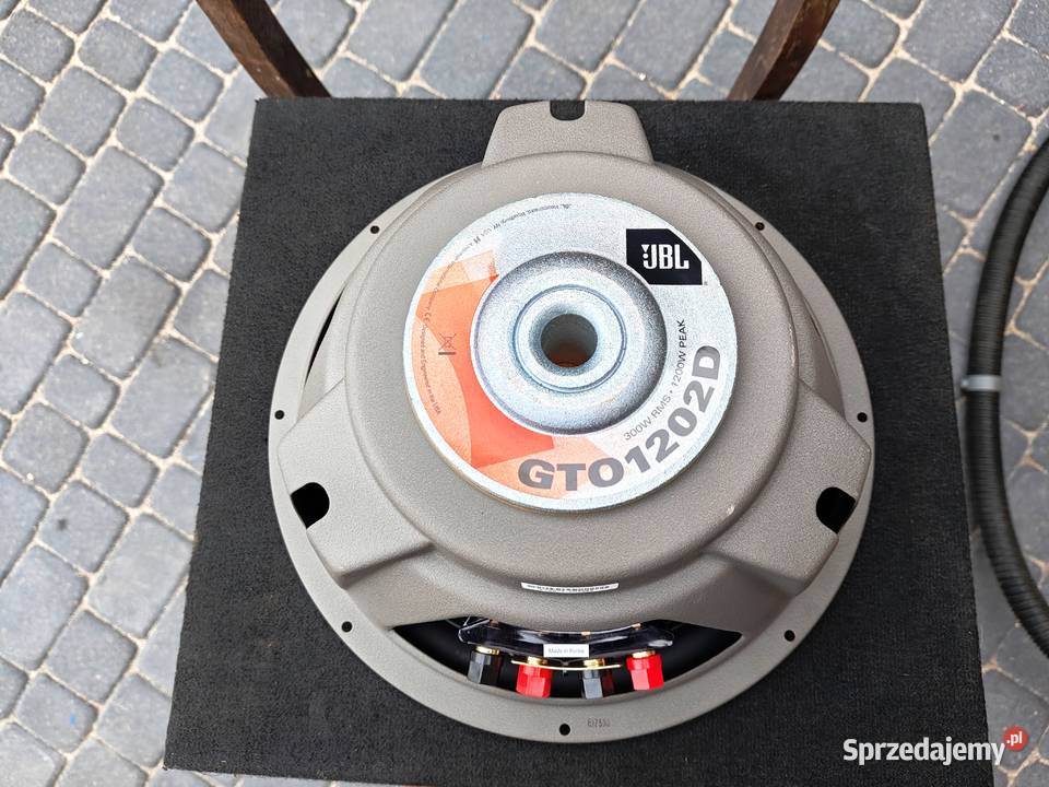 Skrzynia basowa bassowa subwoofer nowy głośnik Niegowonice