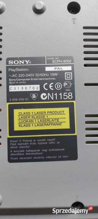 Konsola Sony PlayStation SCPH9002 Przerobiona Włocławek