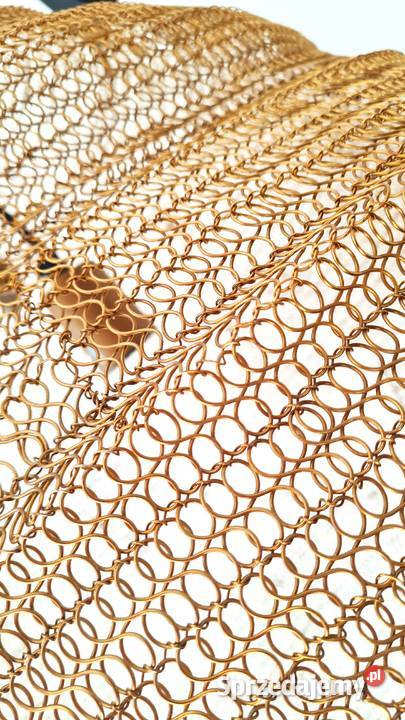 Lampa sufitowa kolor miedziany duża podlaskie Białystok