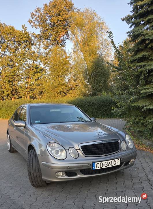 Mercedes e klasa w211 LPG HAK 2003r łódzkie