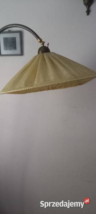 Klasyczna łukowa lampa podłogowa z połowy xx Skierniewice