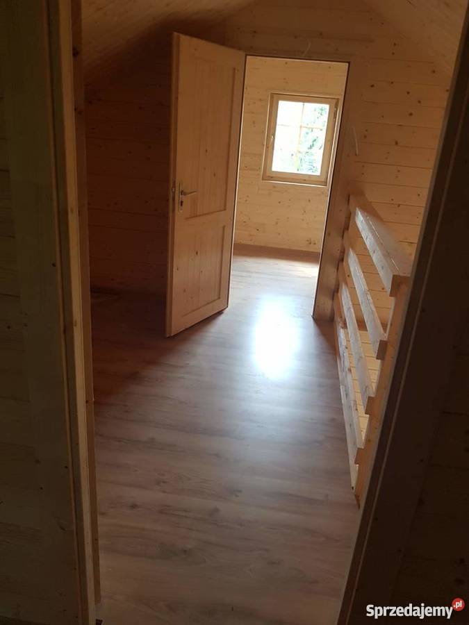 DOM domek drewniany letniskowy z bali MADAGASKAR Środa Wielkopolska