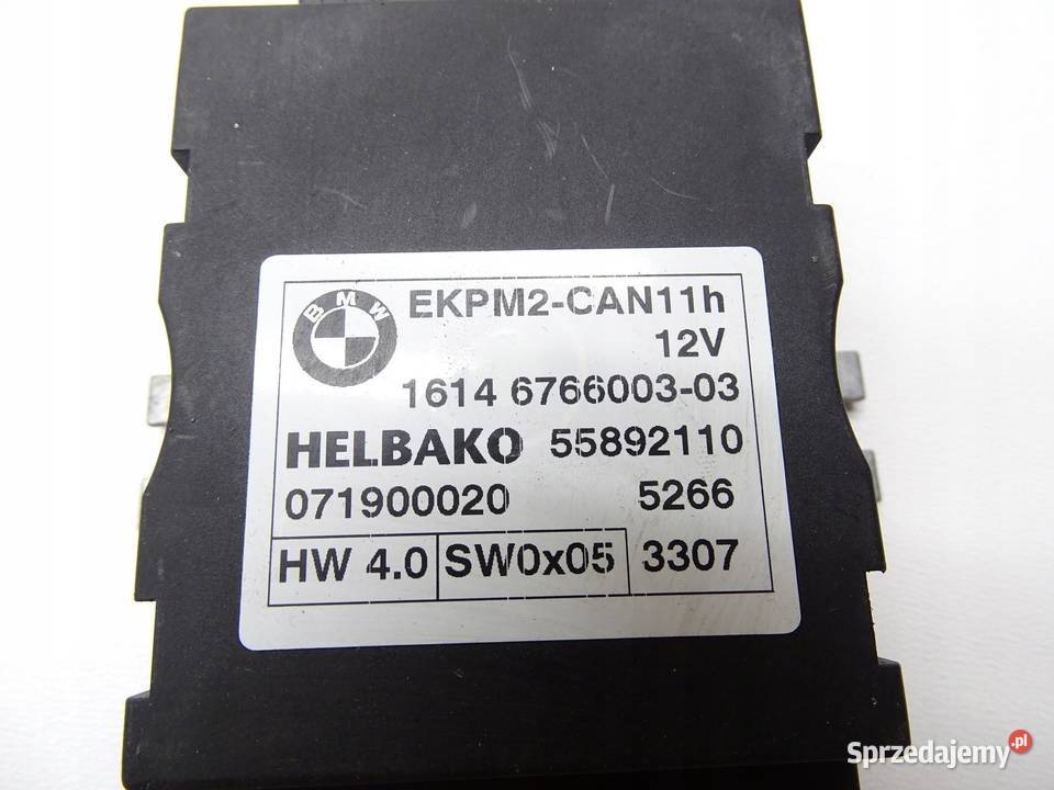 MODUŁ STEROWNIK POMPY PALIWA 6766003 20 D BMW X3
