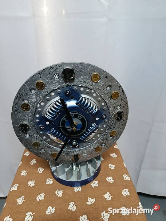 Zegar stojąco ścienny metal Gniezno sprzedam