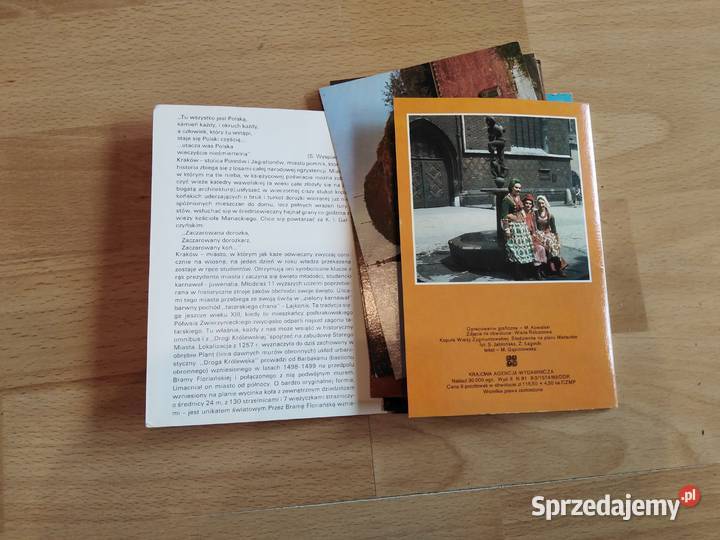 Zestaw 9 Pocztówek w Obwolucie Kraków PRL Wałbrzych sprzedam